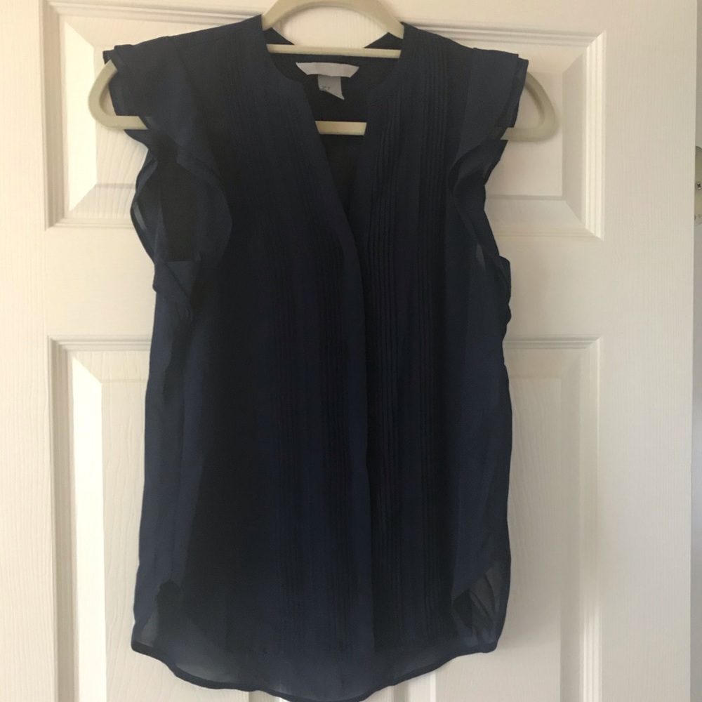H&M Conscious blue blouse